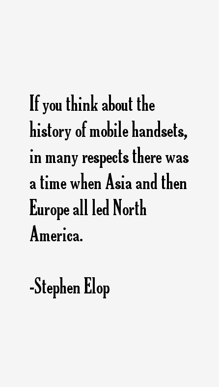 Stephen Elop Quotes