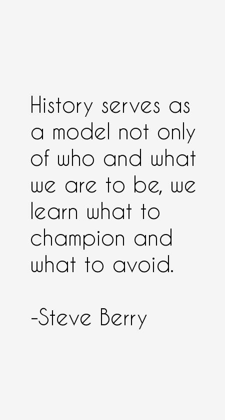 Steve Berry Quotes