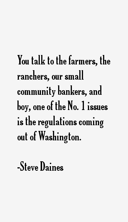 Steve Daines Quotes