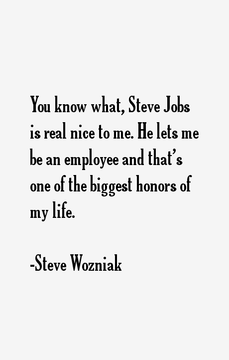 Steve Wozniak Quotes