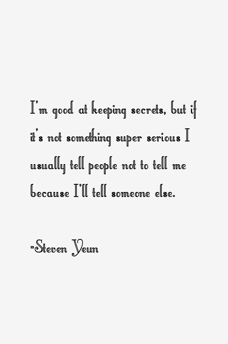 Steven Yeun Quotes