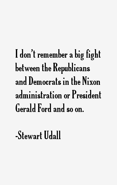Stewart Udall Quotes
