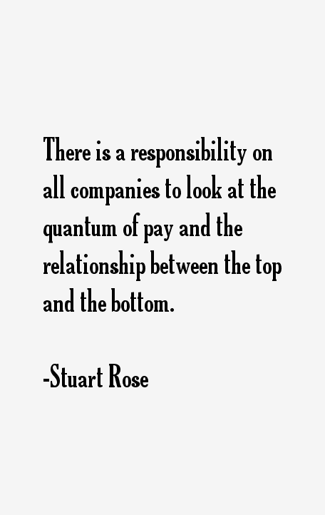 Stuart Rose Quotes