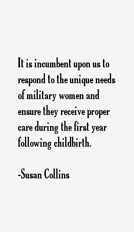 Susan Collins Quotes