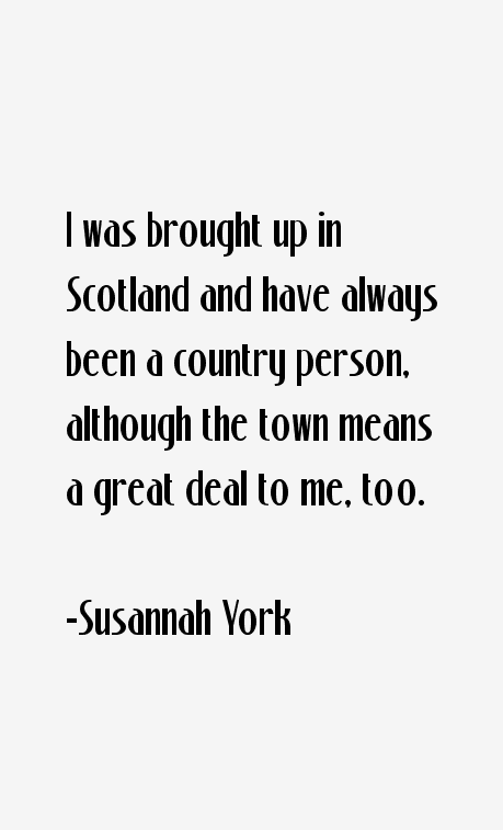 Susannah York Quotes