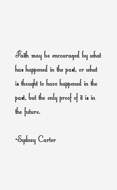 Sydney Carter Quotes