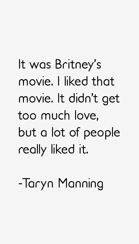 Taryn Manning Quotes