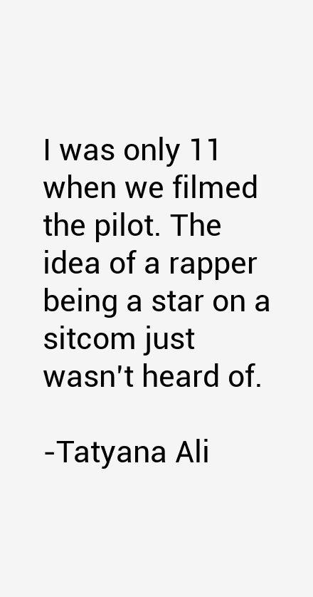 Tatyana Ali Quotes
