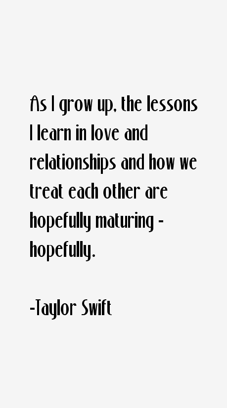 Taylor Swift Quotes