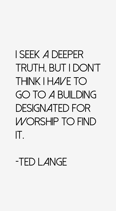 Ted Lange Quotes