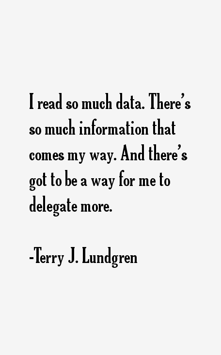 Terry J. Lundgren Quotes