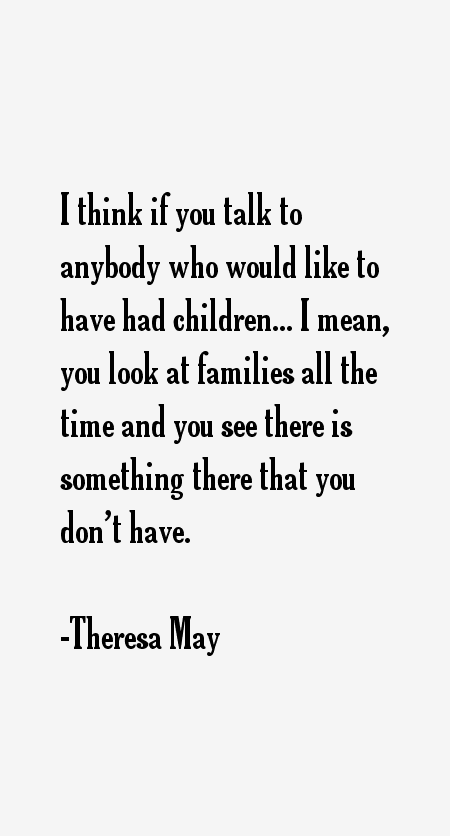 Theresa May Quotes