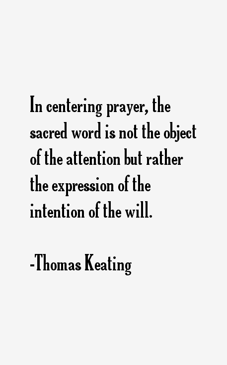 Thomas Keating Quotes