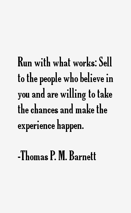 Thomas P. M. Barnett Quotes
