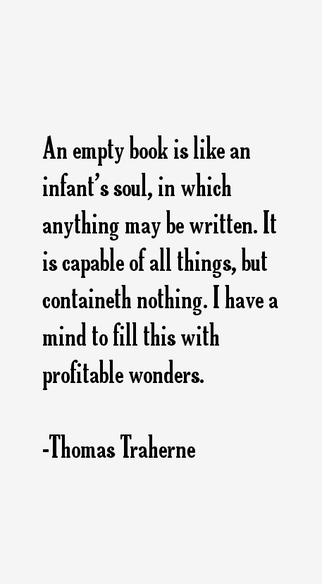 Thomas Traherne Quotes