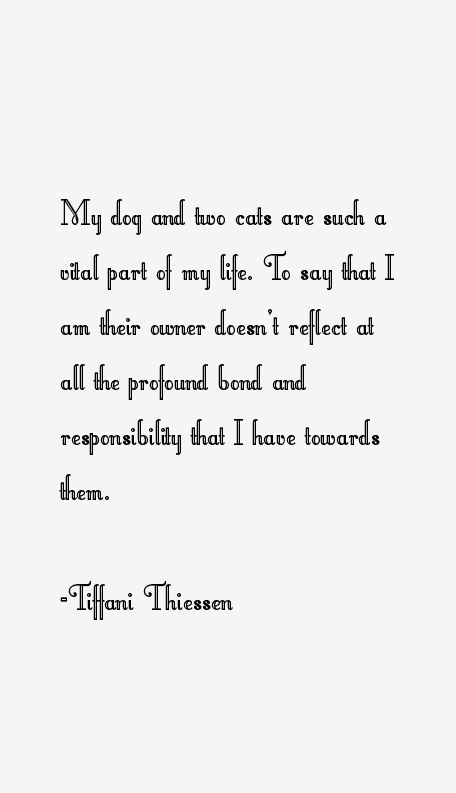 Tiffani Thiessen Quotes