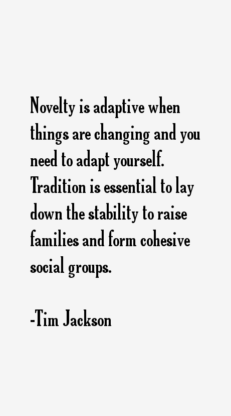 Tim Jackson Quotes