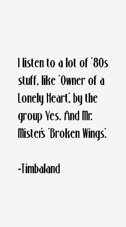 Timbaland Quotes