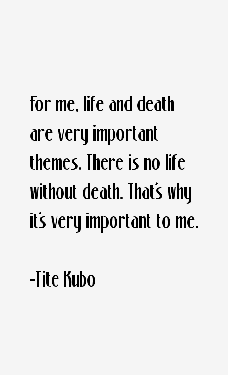 Tite Kubo Quotes