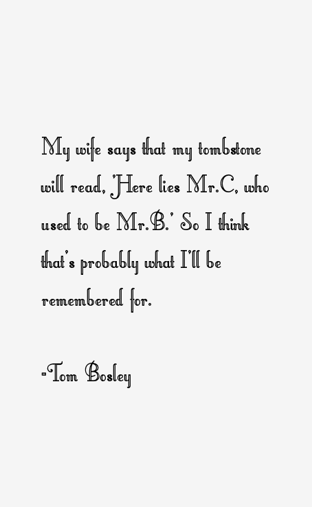 Tom Bosley Quotes