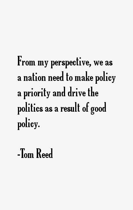 Tom Reed Quotes