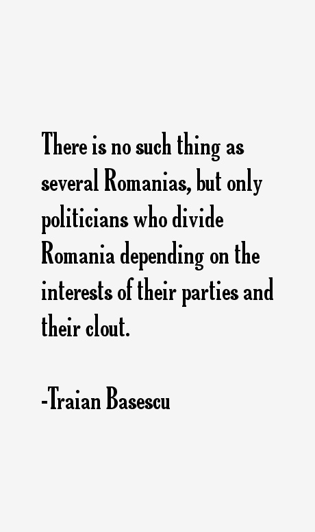 Traian Basescu Quotes