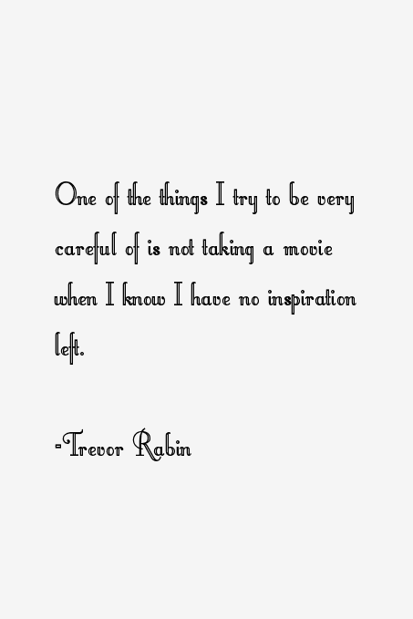 Trevor Rabin Quotes