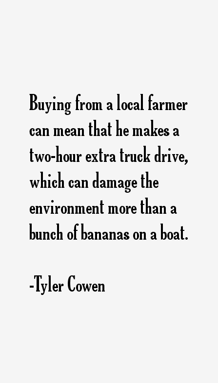 Tyler Cowen Quotes