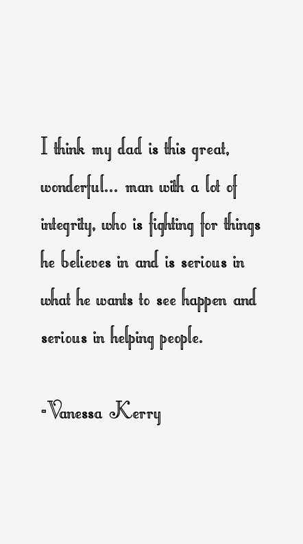 Vanessa Kerry Quotes