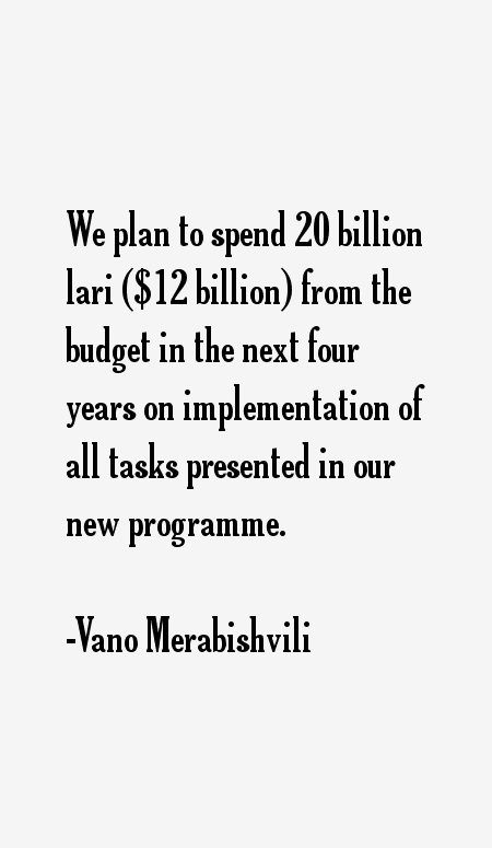 Vano Merabishvili Quotes