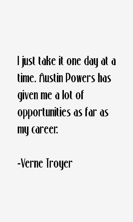 Verne Troyer Quotes