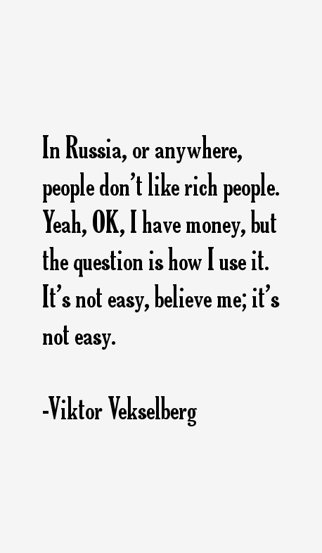 Viktor Vekselberg Quotes