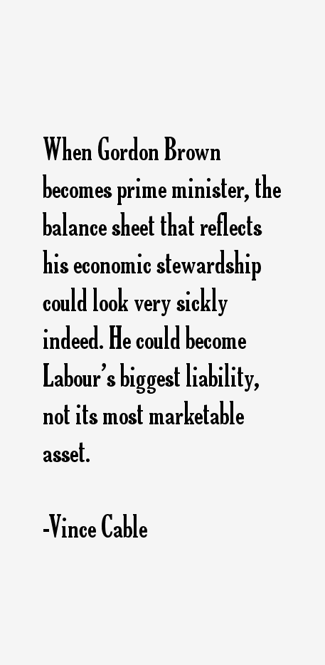Vince Cable Quotes