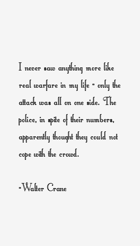 Walter Crane Quotes