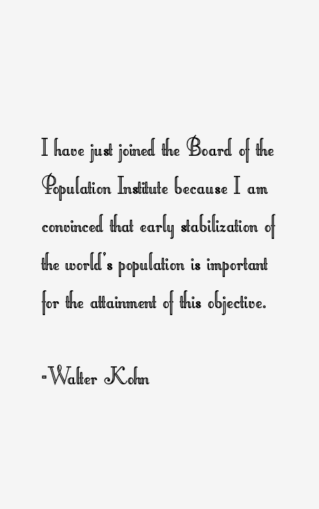 Walter Kohn Quotes