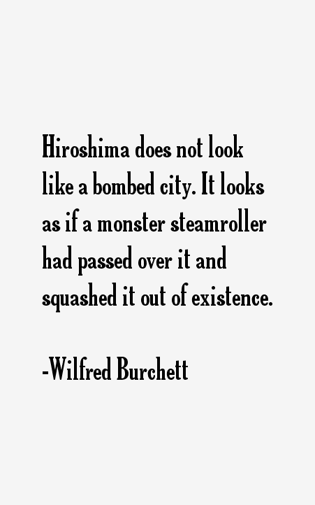 Wilfred Burchett Quotes