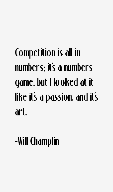 Will Champlin Quotes