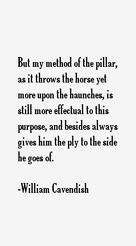 William Cavendish Quotes