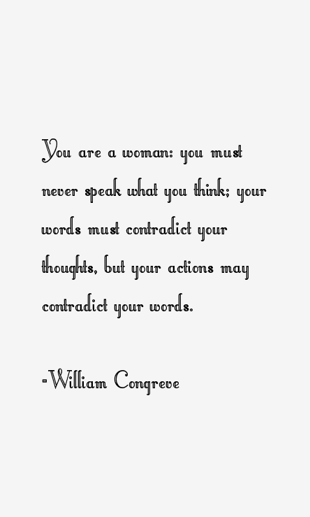 William Congreve Quotes