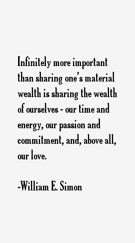 William E. Simon Quotes