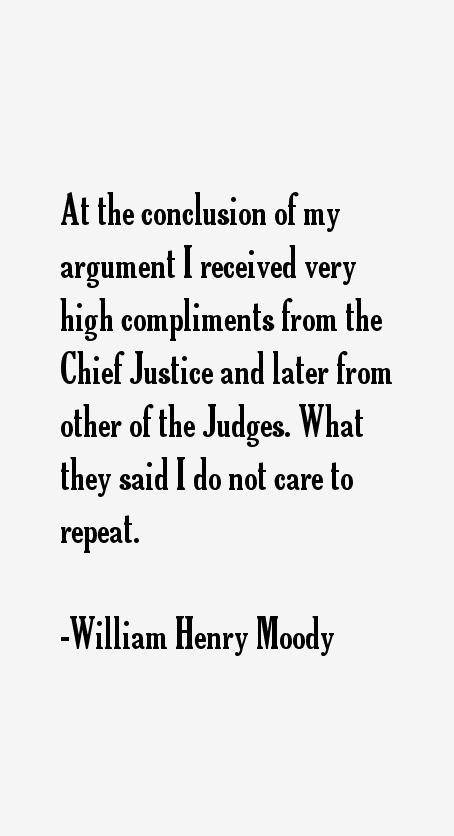 William Henry Moody Quotes