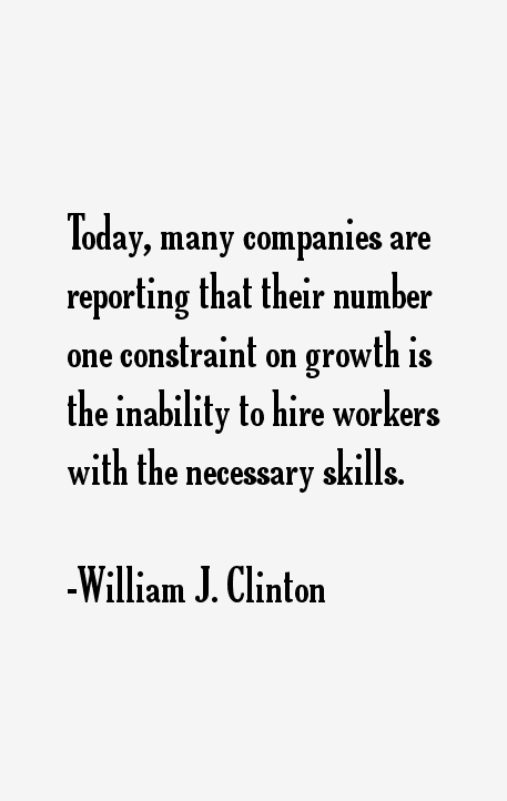 William J. Clinton Quotes