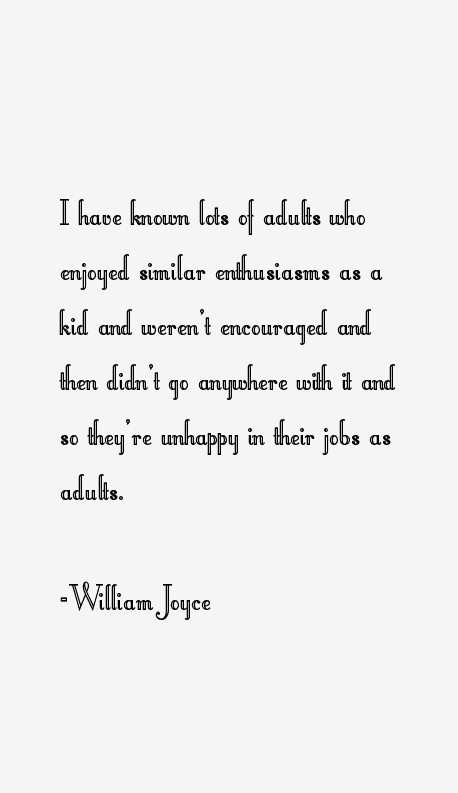 William Joyce Quotes