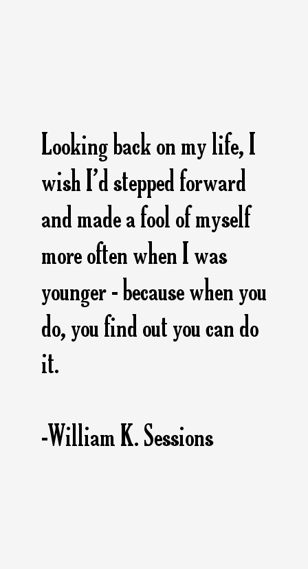 William K. Sessions Quotes
