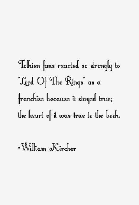William Kircher Quotes