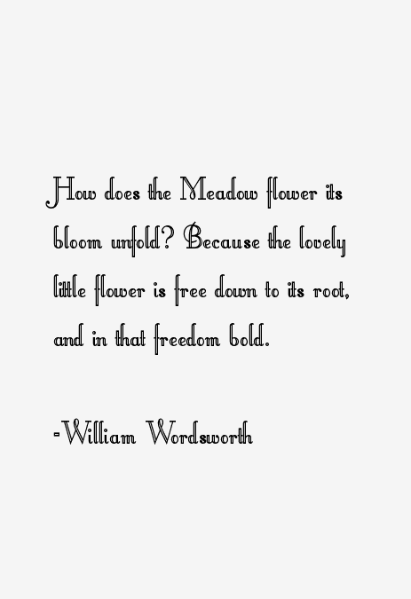 William Wordsworth Quotes
