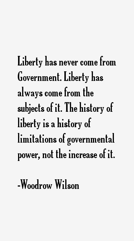 Woodrow Wilson Quotes