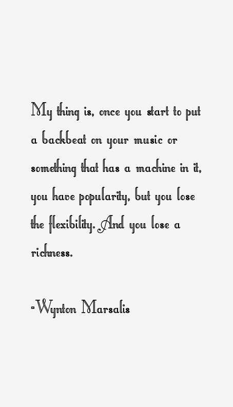 Wynton Marsalis Quotes