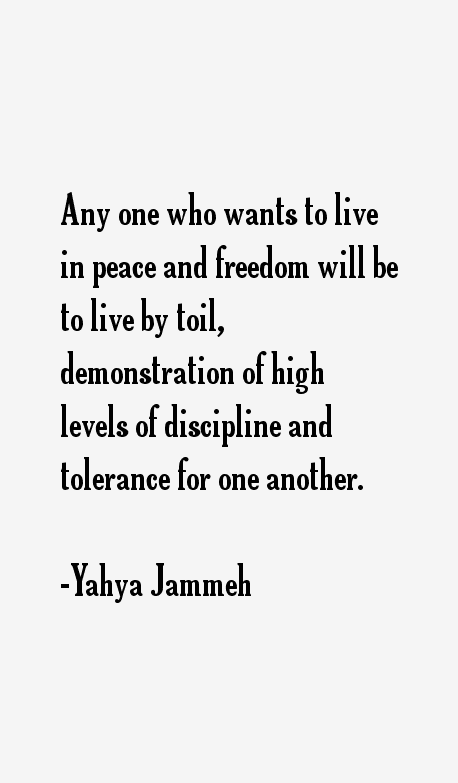 Yahya Jammeh Quotes