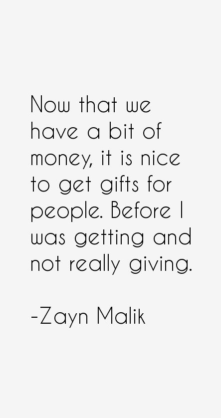Zayn Malik Quotes